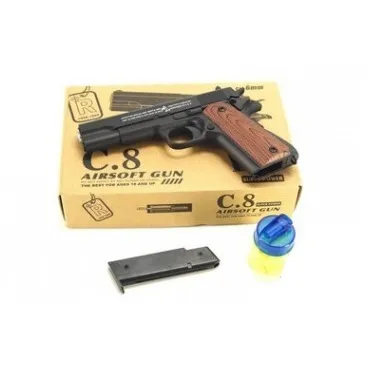 Металлический пистолет для страйкбола Кольт 1911 C8 Air Soft Gun