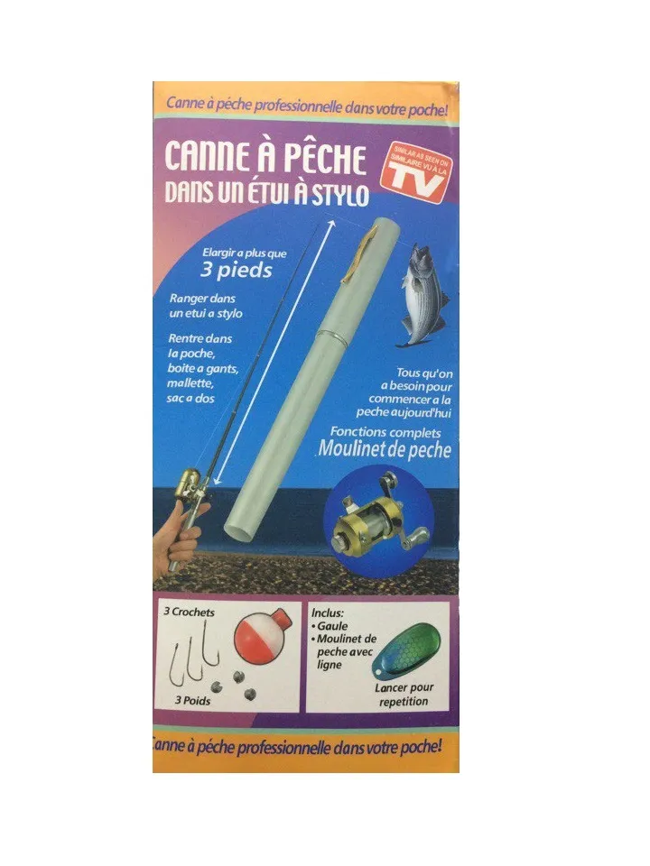 Телескопическая мини удочка Canne A Peche