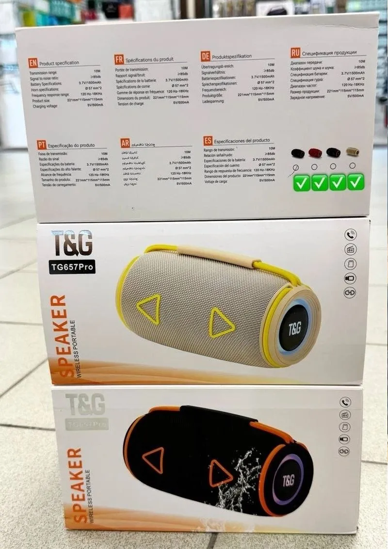 Bluetooth колонка tg-657 pro
