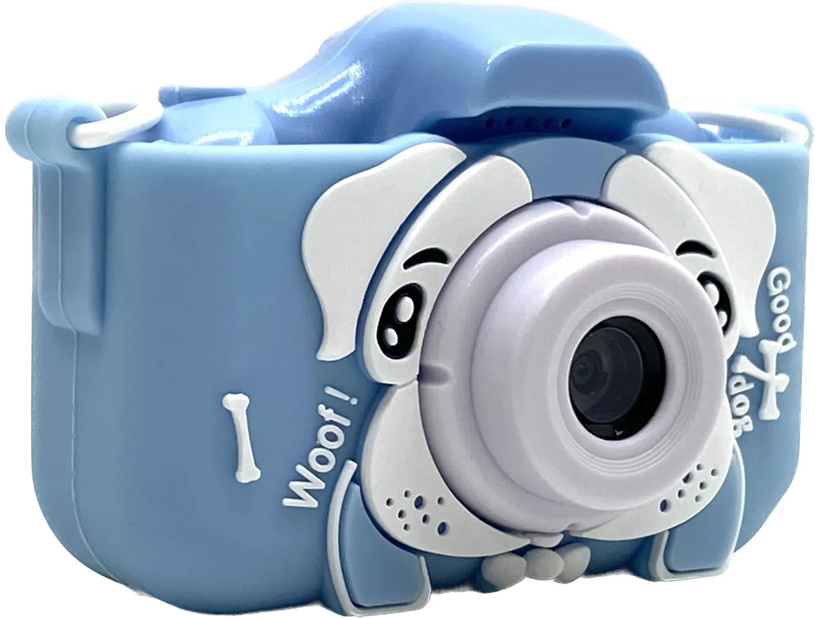 Детский цифровой фотоаппарат Children's Fun Camera Dog голубой